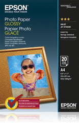 Epson A4 Glossy Photo Paper 20 Sheets - C13S042538