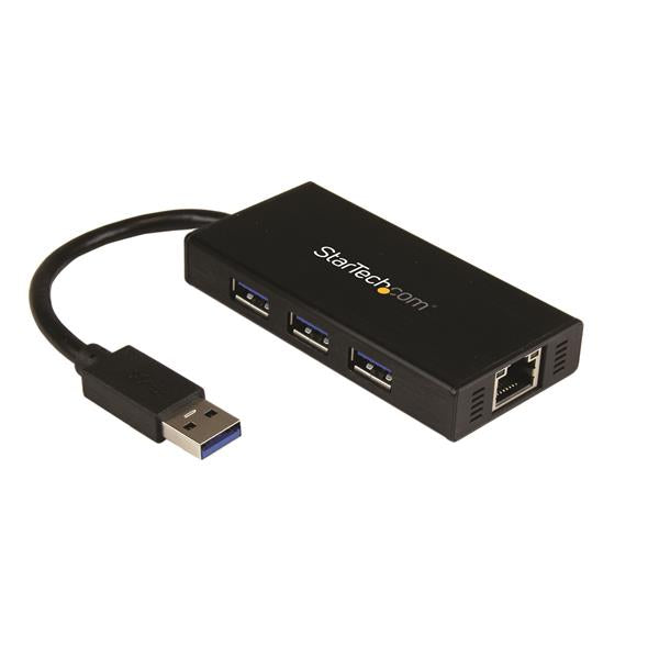 StarTech.com Staertech 3 Port Portable USB 3.0 Hub