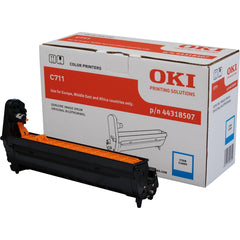 OKI Cyan Drum Unit 20K pages - 44318507