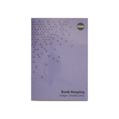 Rhino A4 Book-Keeping Book 32 Page Ledger Ruling (Pack 12) - BKL-4 DD