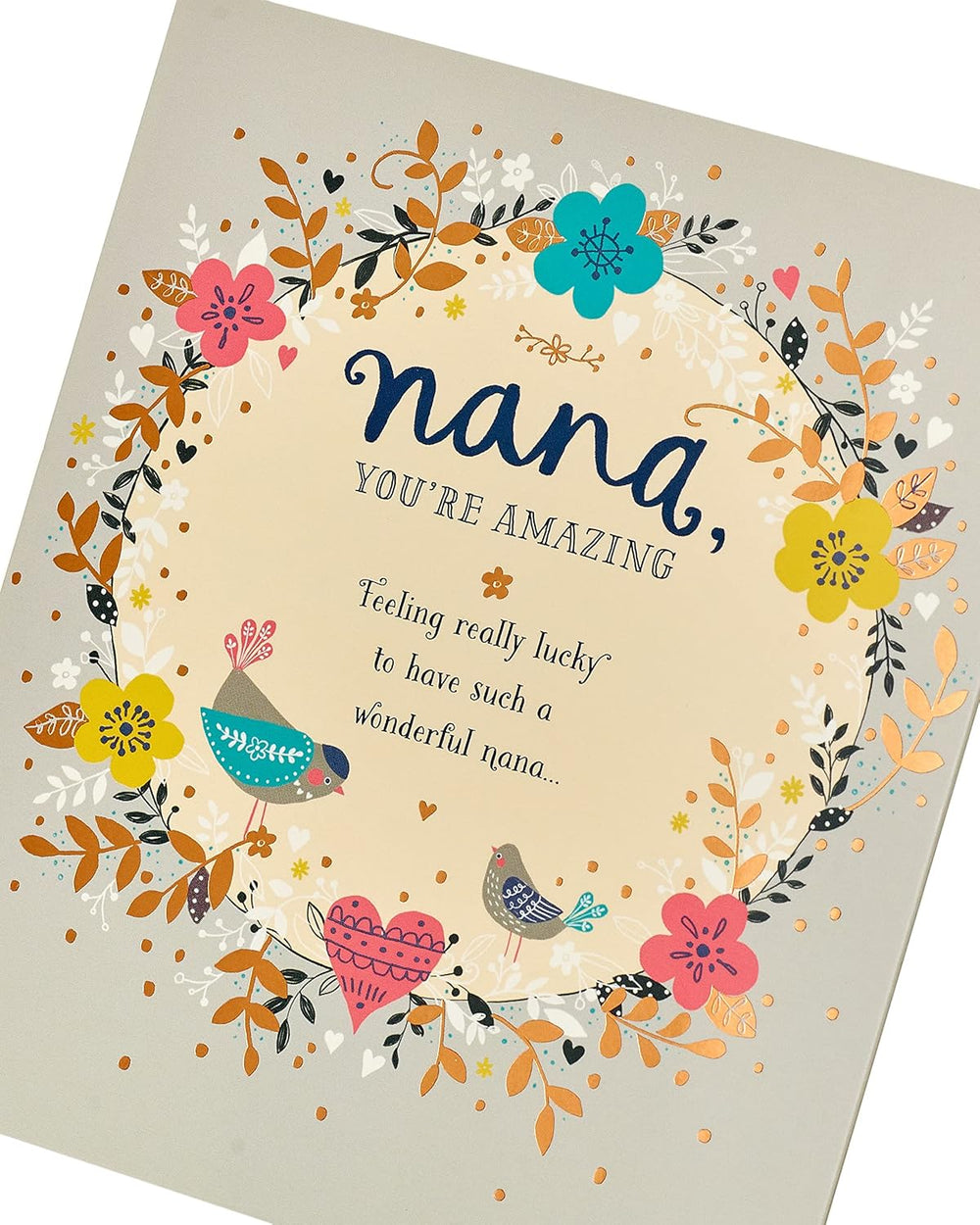 Sweet Design Nana Birthday Card