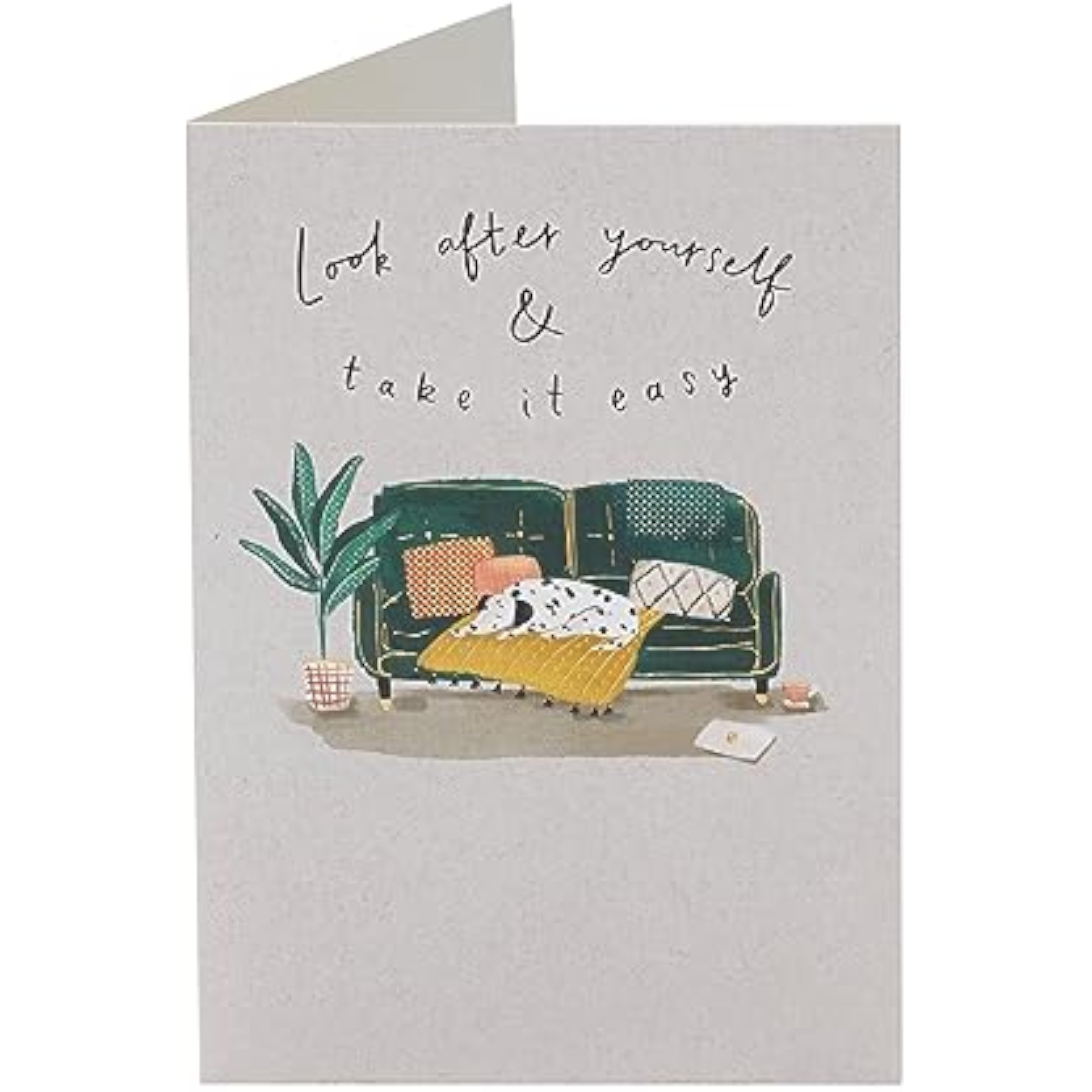 Take It Easy Get Well Card
