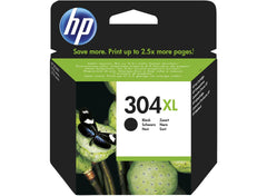 HP 304XL Black High Capacity Ink Cartridge 6ml - N9K08AE