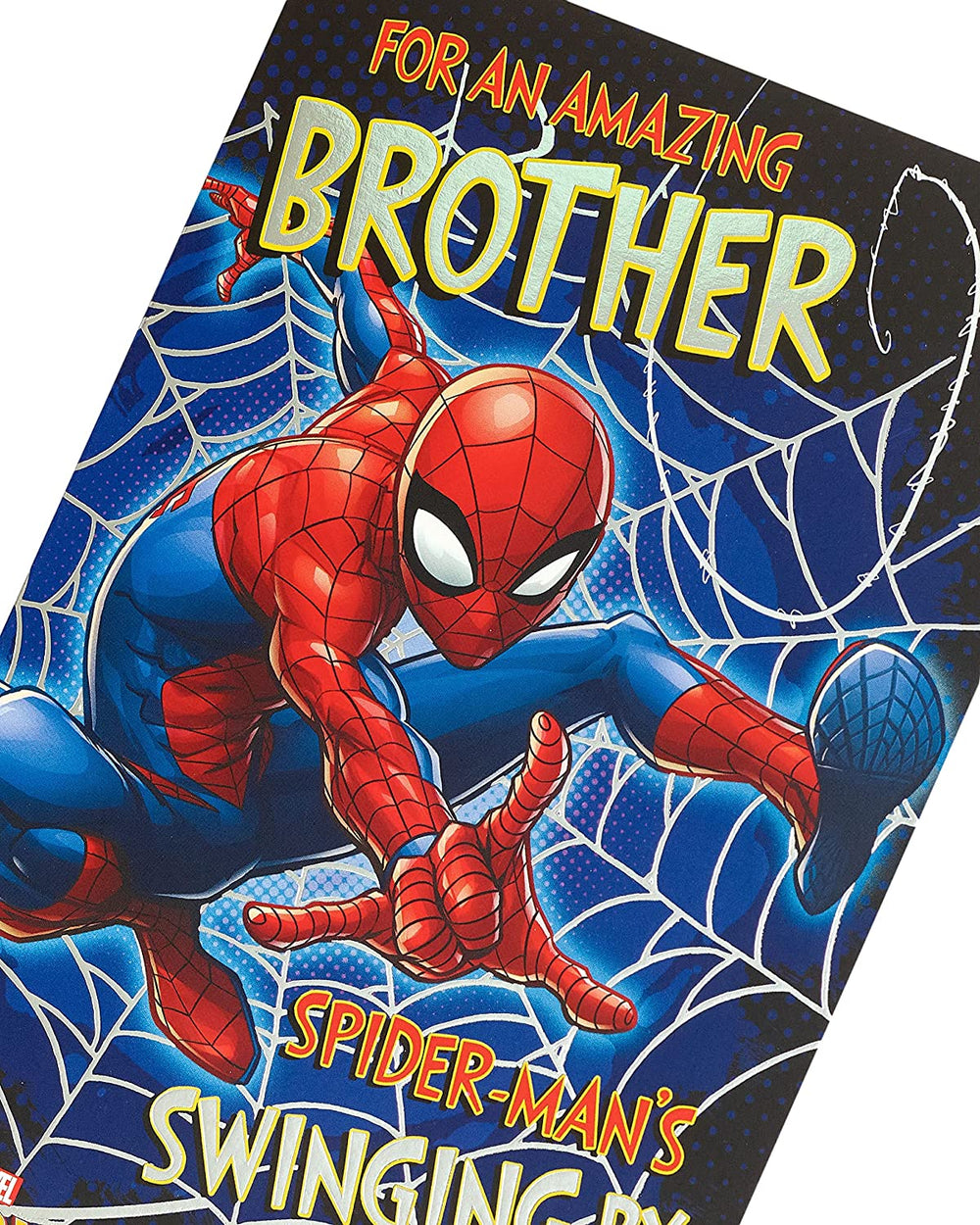 Spider-Man Amazing Brother Birthday Card