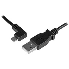 StarTech.com 2m A to Left Angle Micro USB Cable