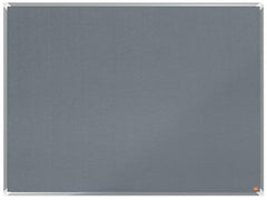 Nobo Premium Plus Grey Felt Noticeboard Aluminium Frame 1200x900mm 1915196