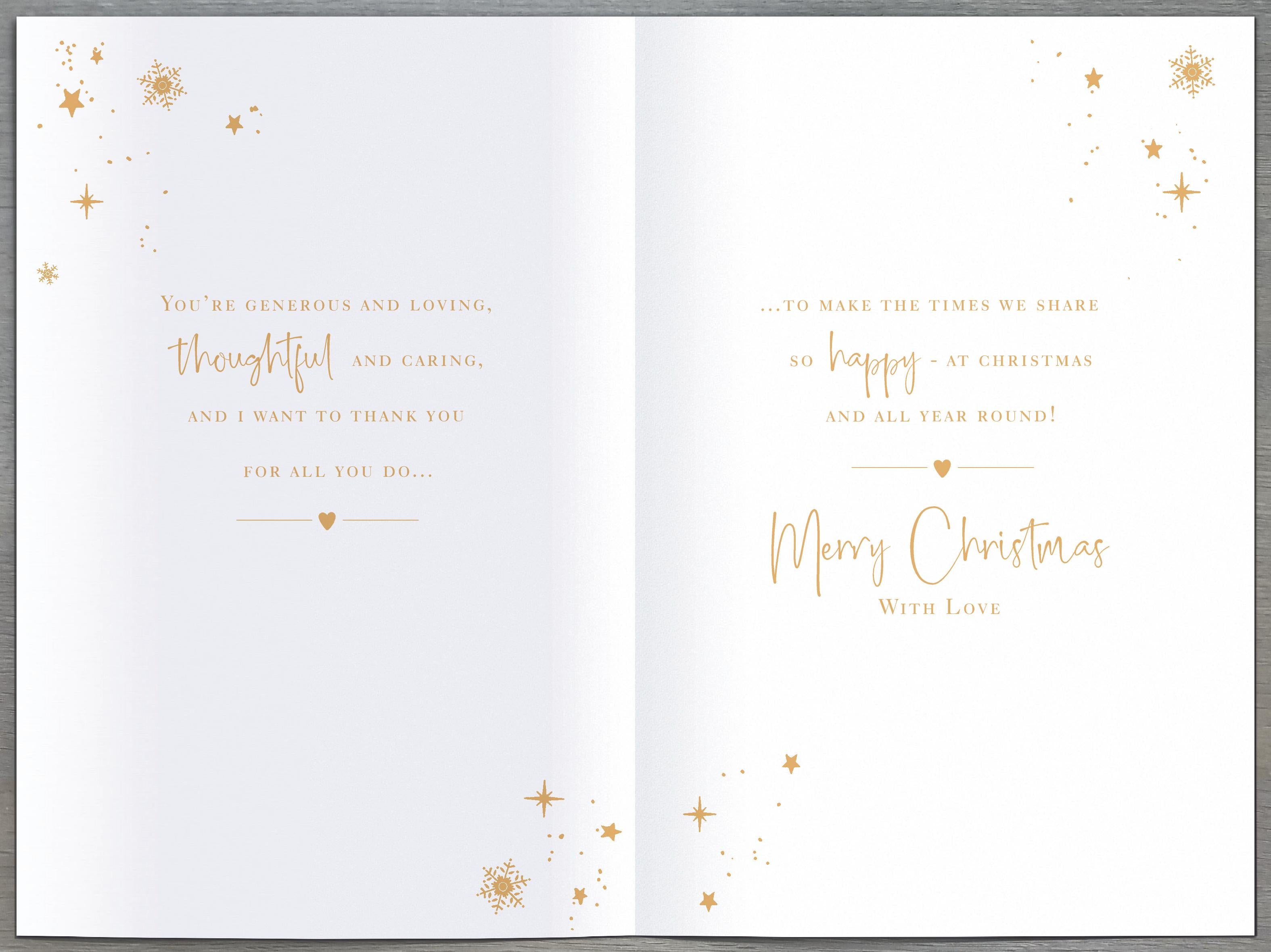 Doe And Deer Wonderful Mum Christmas Card