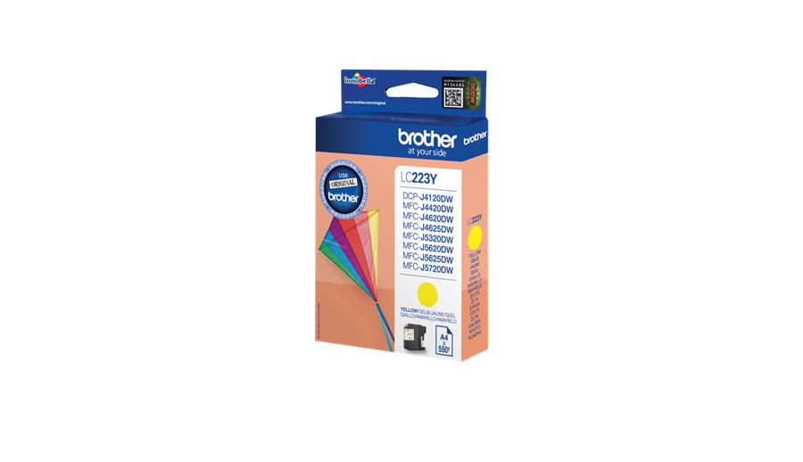 Brother Yellow Ink Cartridge 6ml - LC223Y