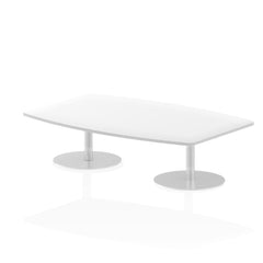 Dynamic Italia 1800mm Poseur High Gloss Table White Top 475mm High Leg ITL0317 DD