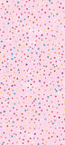 Glick Four Sheets of Pale Pink Stars Tissue Paper,