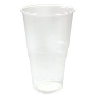 ValueX Flexiglass Plastic Glass 1 Pint Clear (Pack 50) - 0510043