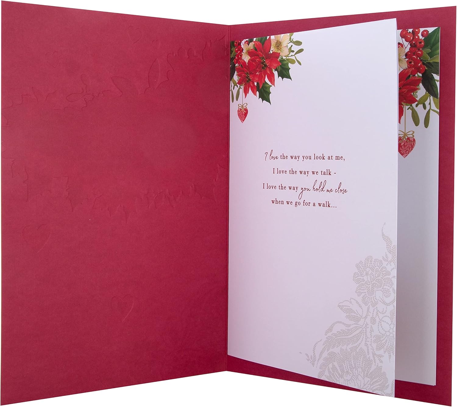 Husband Open Christmas Card – Heartfelt Festive Greeting