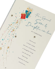 Daydreams Dual Presents Son & Daughter In Law Christmas Card