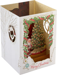 3D and Pop-Up Wonder Musical Spirit of Christmas Light Up & Music Design Christmas Card