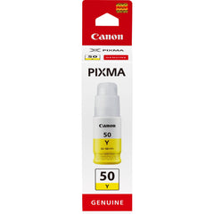 Canon GI-50Y Yellow Standard Capacity Ink Bottle 70 ml - 3405C001
