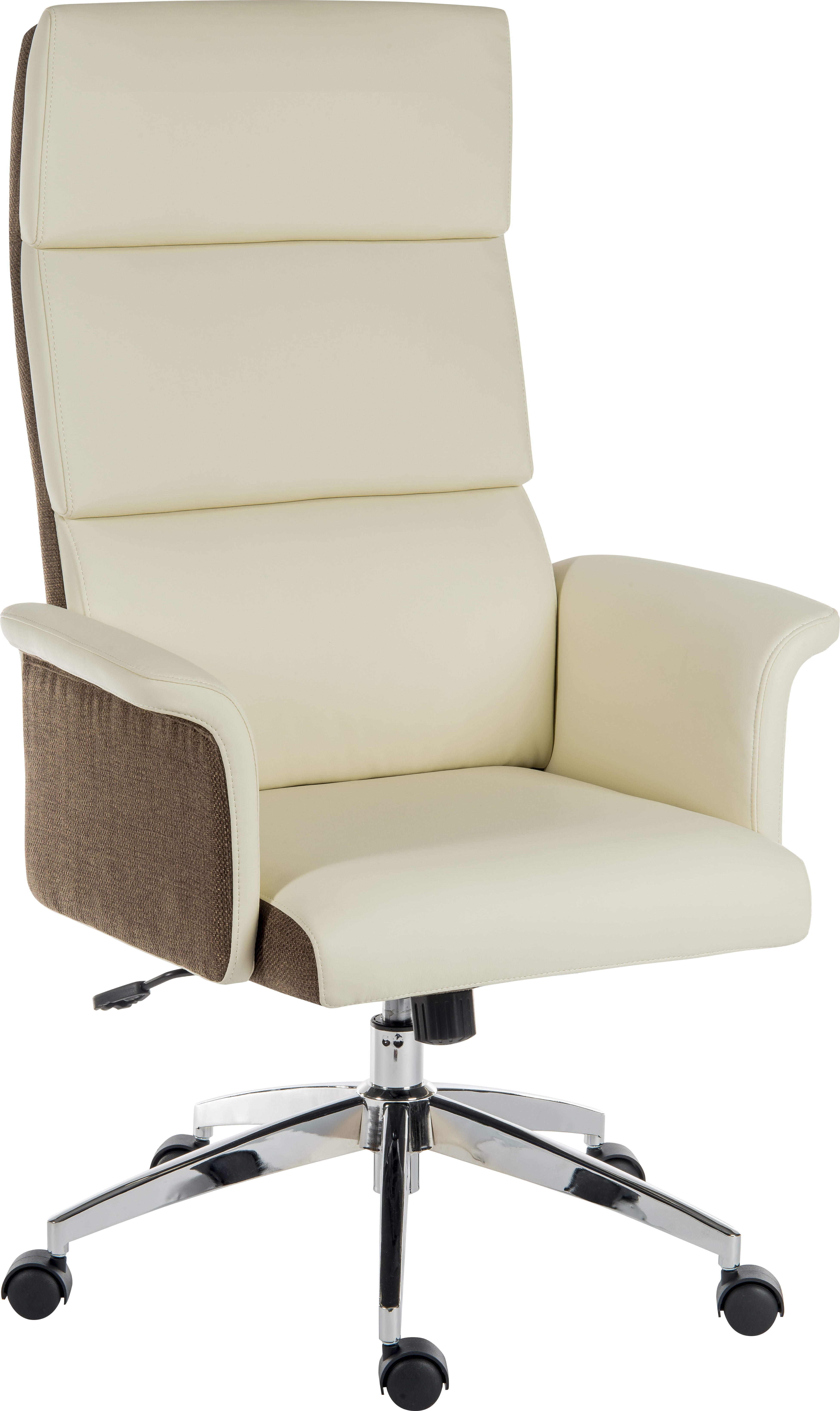 Elegance Gull Wing High Back Leather Look Executive Chair - 6950CRE DD