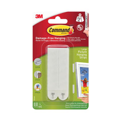 3M Command Picture Hanging Strips Large White (Pack of 4) 17206 – Bulk Wholesale UK