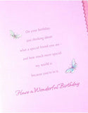Friend Happy Birthday 3D Handmade Butterflies Card