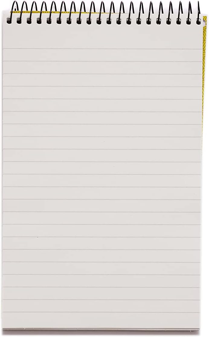 RHINO Office 200 x 127 Shorthand Notebook 300 Pages / 150 Leaf 8mm Lined