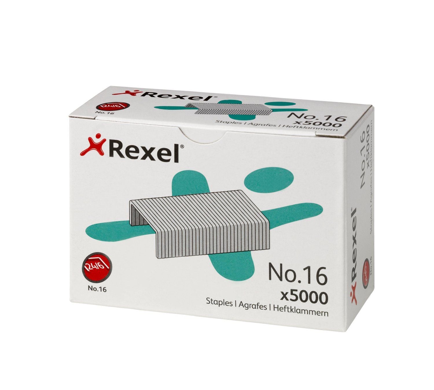 Rexel No 16 24/6mm Staples (Pack 5000) 06010
