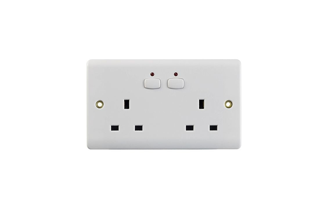EnerGenie Mi Home Double Socket Outlet White