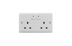 EnerGenie Mi Home Double Socket Outlet White