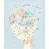 Special Design Sister-In-Law Birthday Card