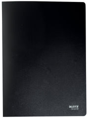 Leitz Recycle Polypropylene Display Book 40 Pockets A4 Black 46770095