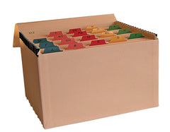 Cathedral Expanding File Manilla Mylar Reinforced 19 Pocket Labelled A-Z Buff - EXPCAAZ19