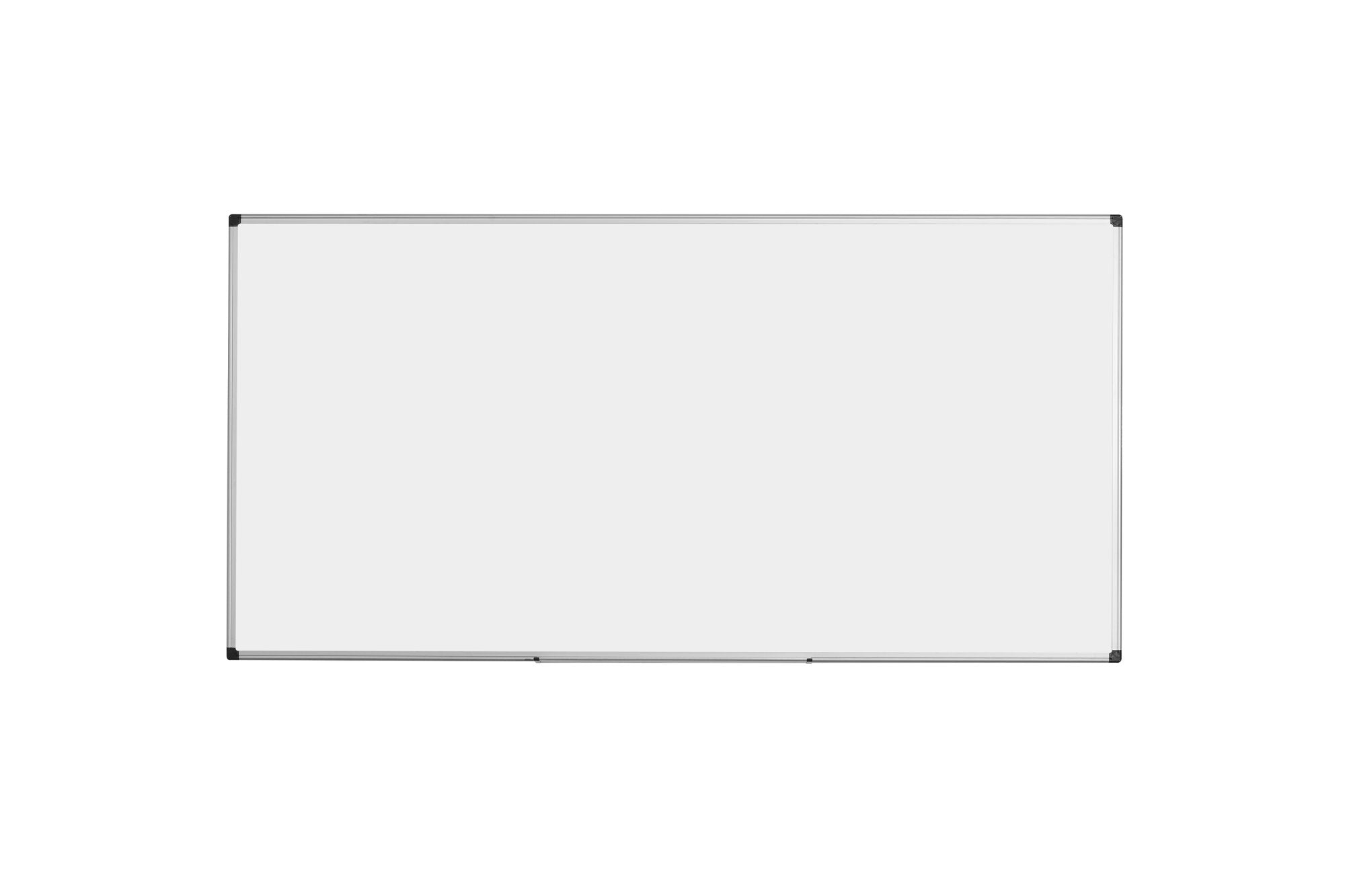 Bi-Office Maya Magnetic Enamel Whiteboard Aluminium Frame 1800x900mm - CR1101170 DD