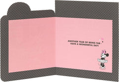 Disney Minnie Mouse 6th Birthday Card
