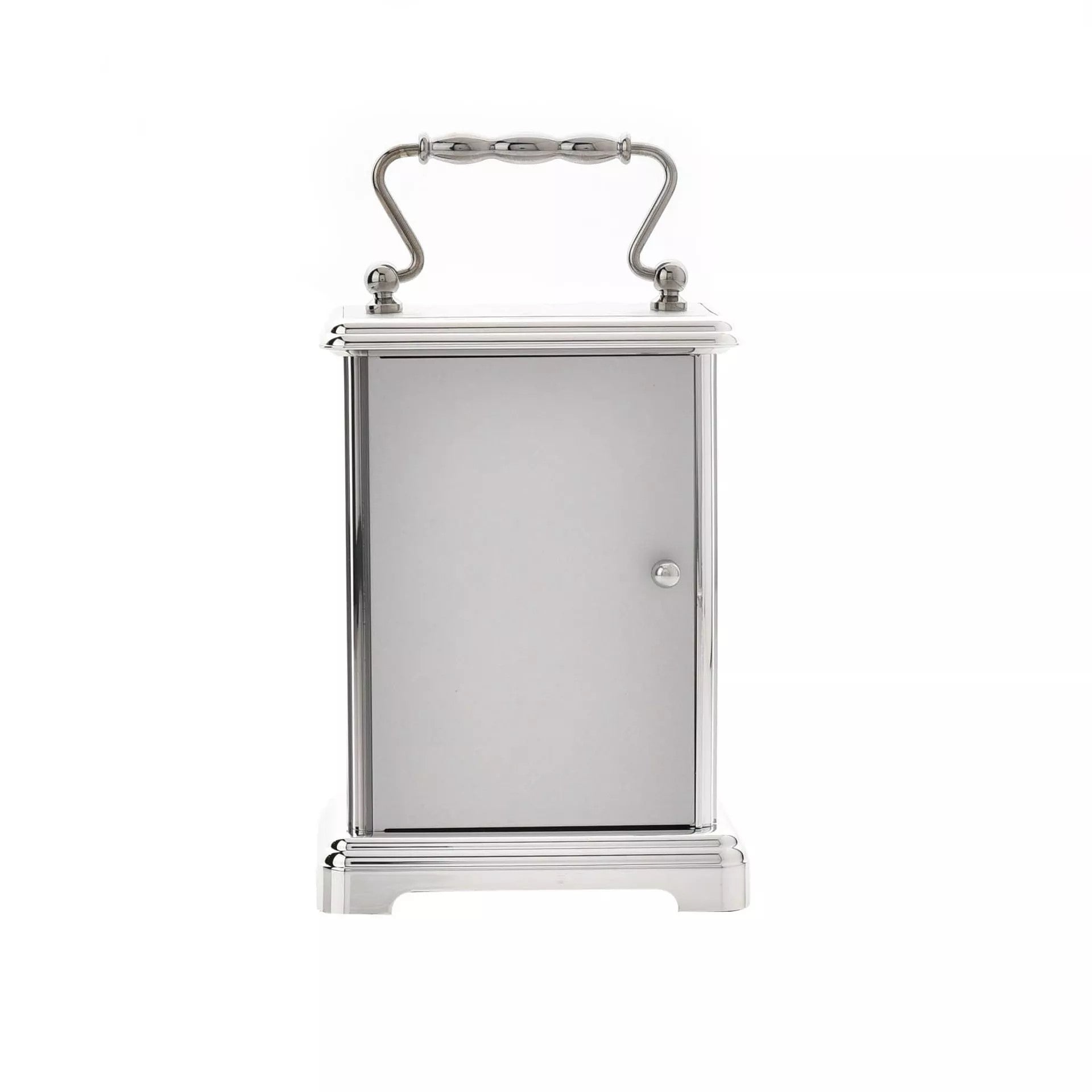 Silver Colour Carriage Clock