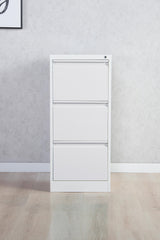 Phoenix FC Series 3 Drawer Filing Cabinet Grey with Key Lock - FC1003GGK DD