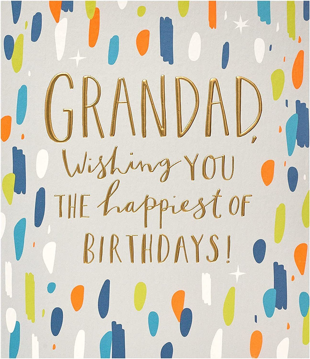 Contemporary Design Grandad Birthday Card