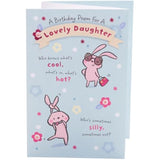 UK Greetings Birthday Card for Daughter - Pop-Up Design With Poem