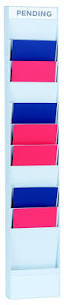 Fast Paper Document Planner Add-On 10 Compartment A4 Grey - FPC10A402 DD
