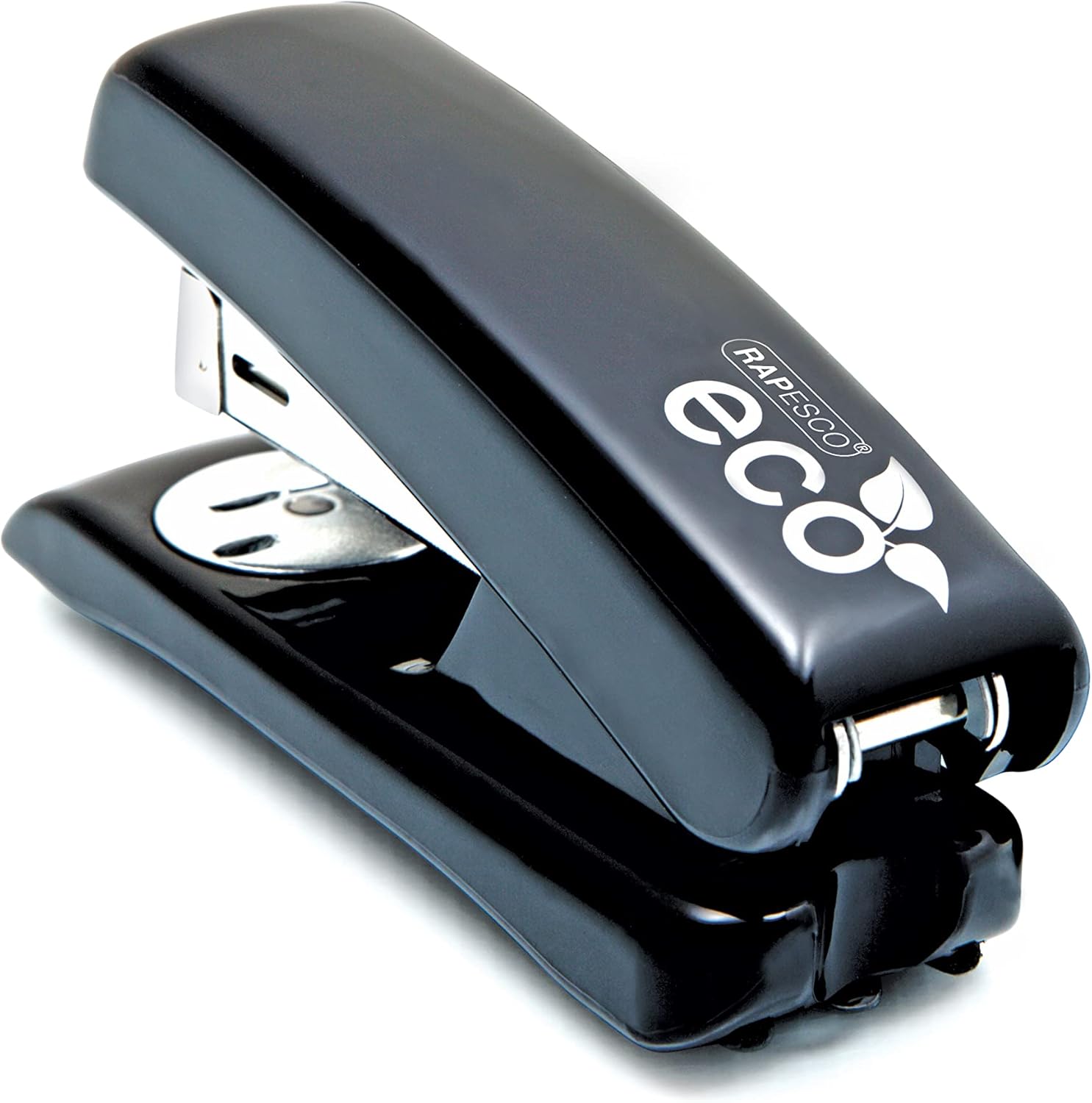 Rapesco Eco Half Strip Stapler Plastic 20 Sheet Black