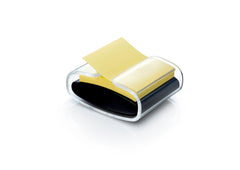 Post-it Z-Notes PRO Dispenser Black Plus 1 Pad Super Sticky Z-Notes 76 mm x 76 mm Canary Yellow 7100039516