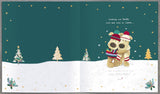 Boofle Christmas Card for Grandma & Grandad – Grand-Hug-Tastic Cute Festive Design