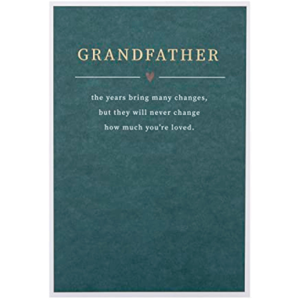 Hallmark Father's Day Card for Grandfather - Traditional Text Design