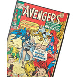 Marvel Avengers Retro Vintage Comic Book Birthday Card