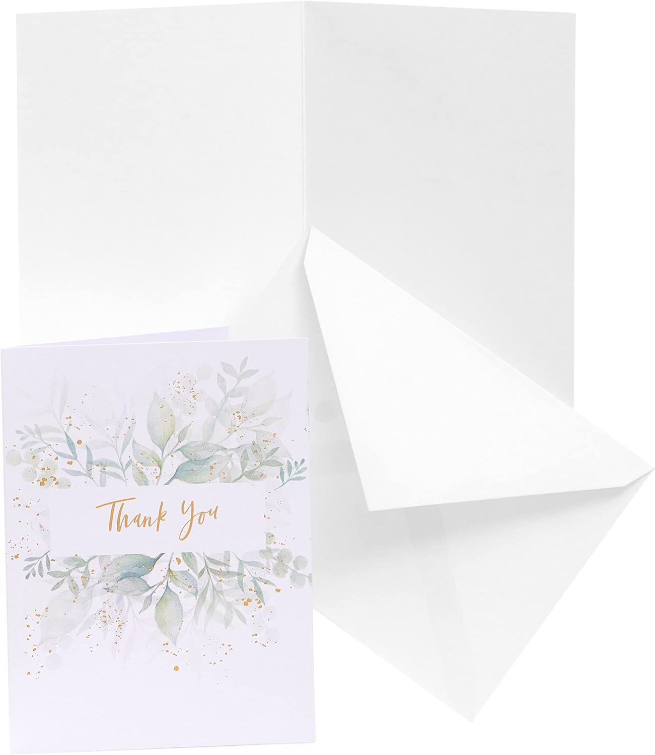 Botanical Designs Multipack of 10 Thank You Cards