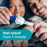Clearblue Pregnancy Test, Rapid Detection, Result As Fast As 1 Minute, Kit of 2 Tests, Easy At Home Pregnancy Test, Packaging May Vary