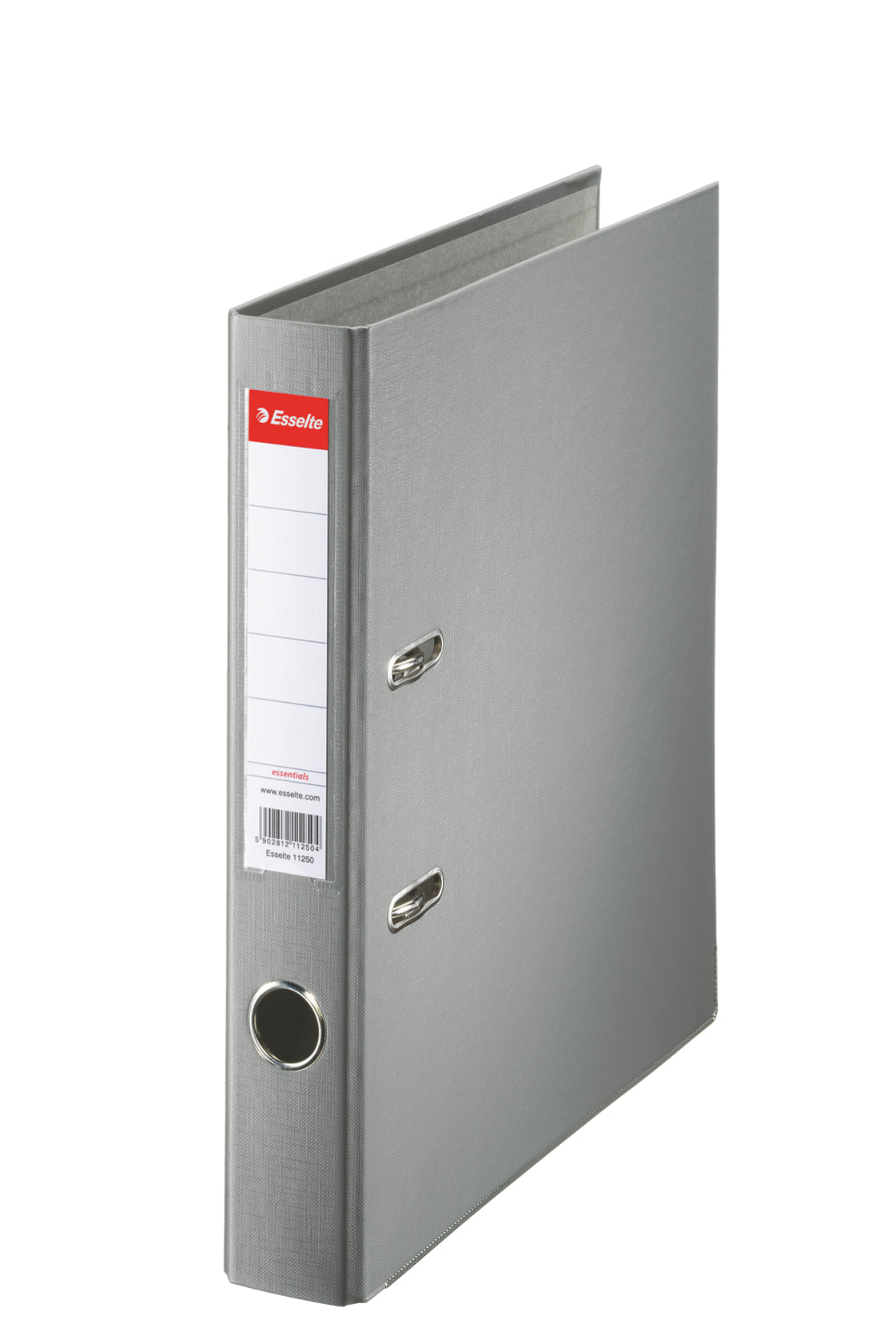 Esselte Essentials Lever Arch File Polypropylene A4 50mm Spine Width Grey (Pack 25) 81172 DD