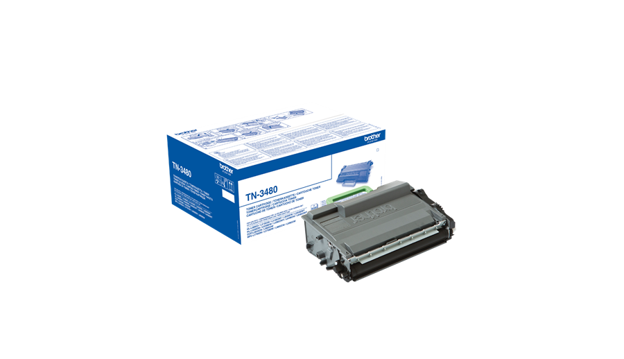 Brother Black Toner Cartridge 8k pages - TN3480
