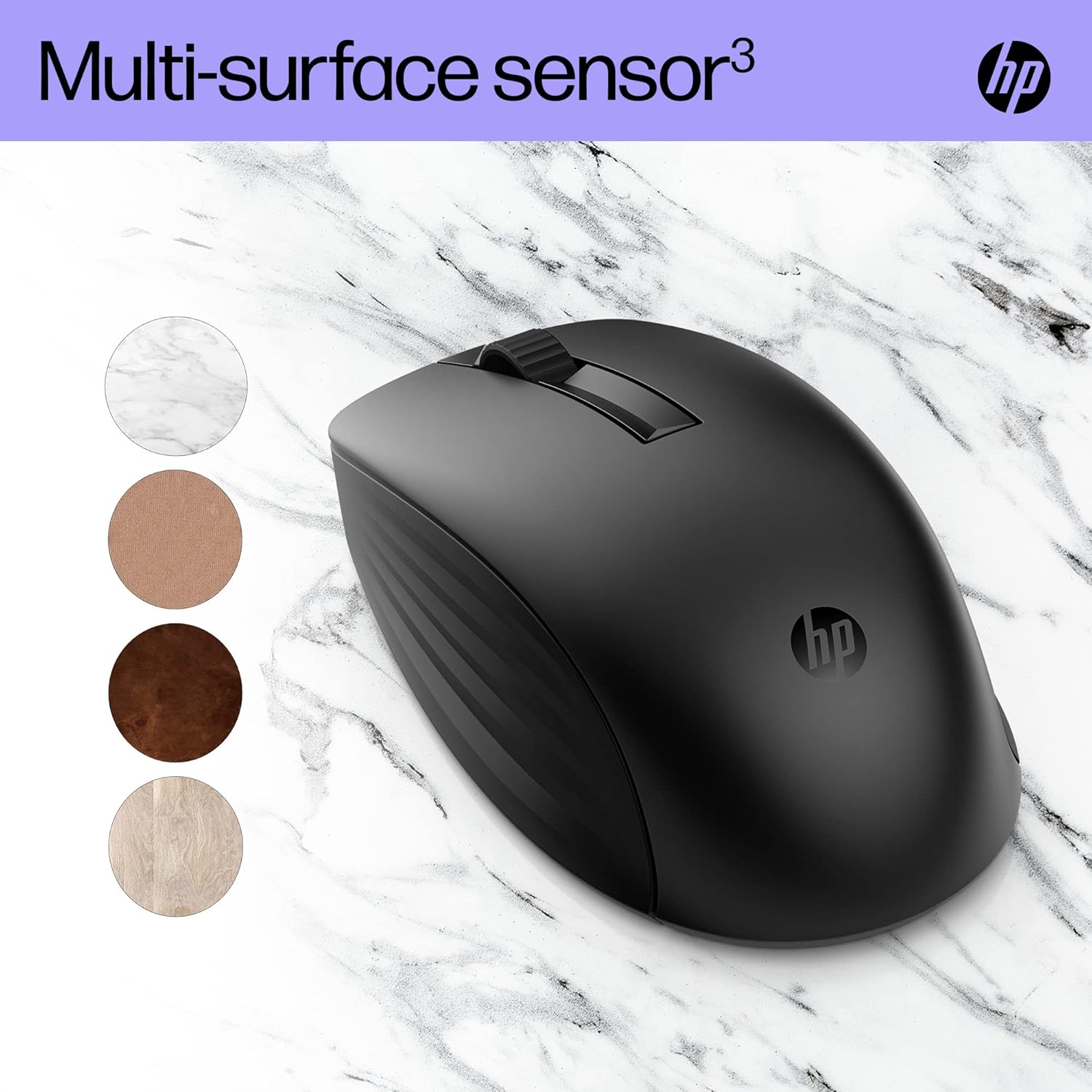 HP 650 Programmable Wireless Keyboard & Mouse Set | 20+ customisable keys and mouse sensitivity | 20+ months battery | Multi-surface use | 60% recycled materials | 4 batteries and nano dongle | Black