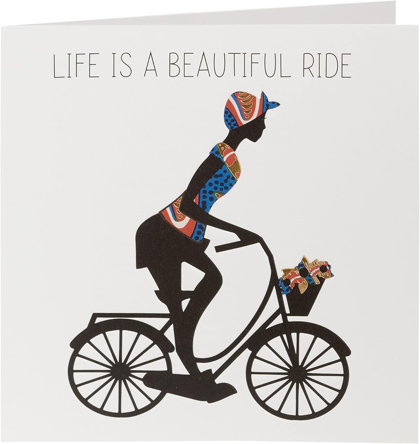 Kindred X Afrotouch - Life Is A Beautiful Ride - Greetings Card