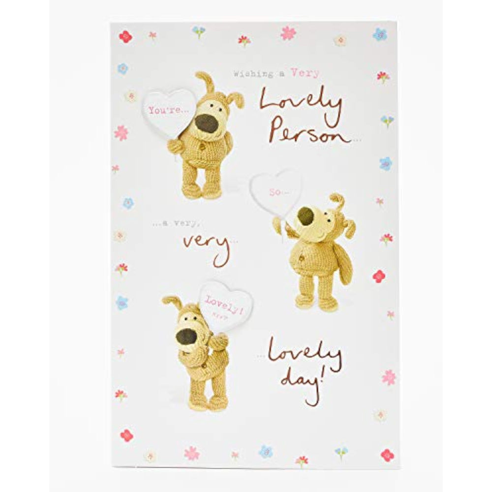 Boofle Wishing a Very Lovely Person Birthday Card