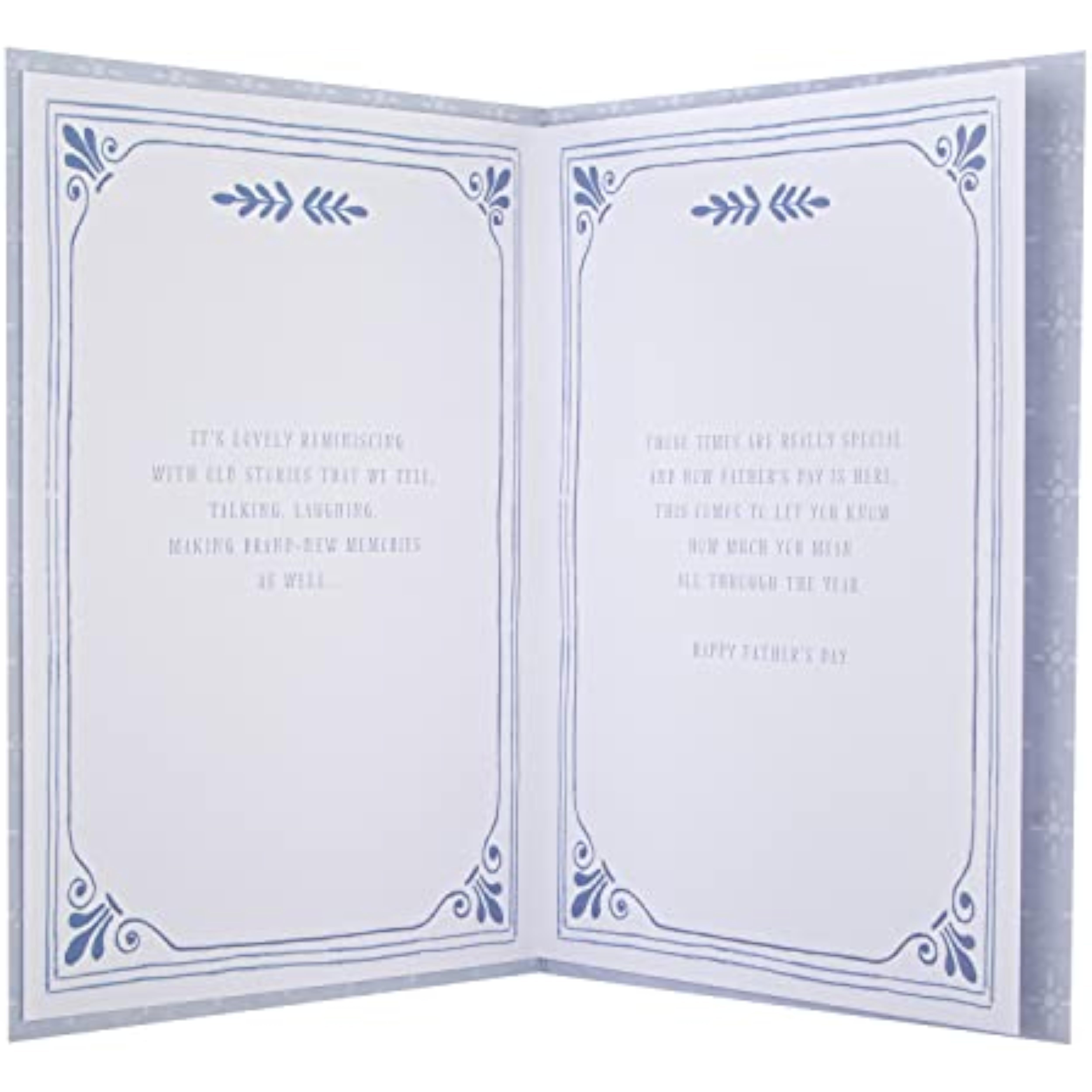 Hallmark Large Father's Day Card - Traditional Poetic Verse Design