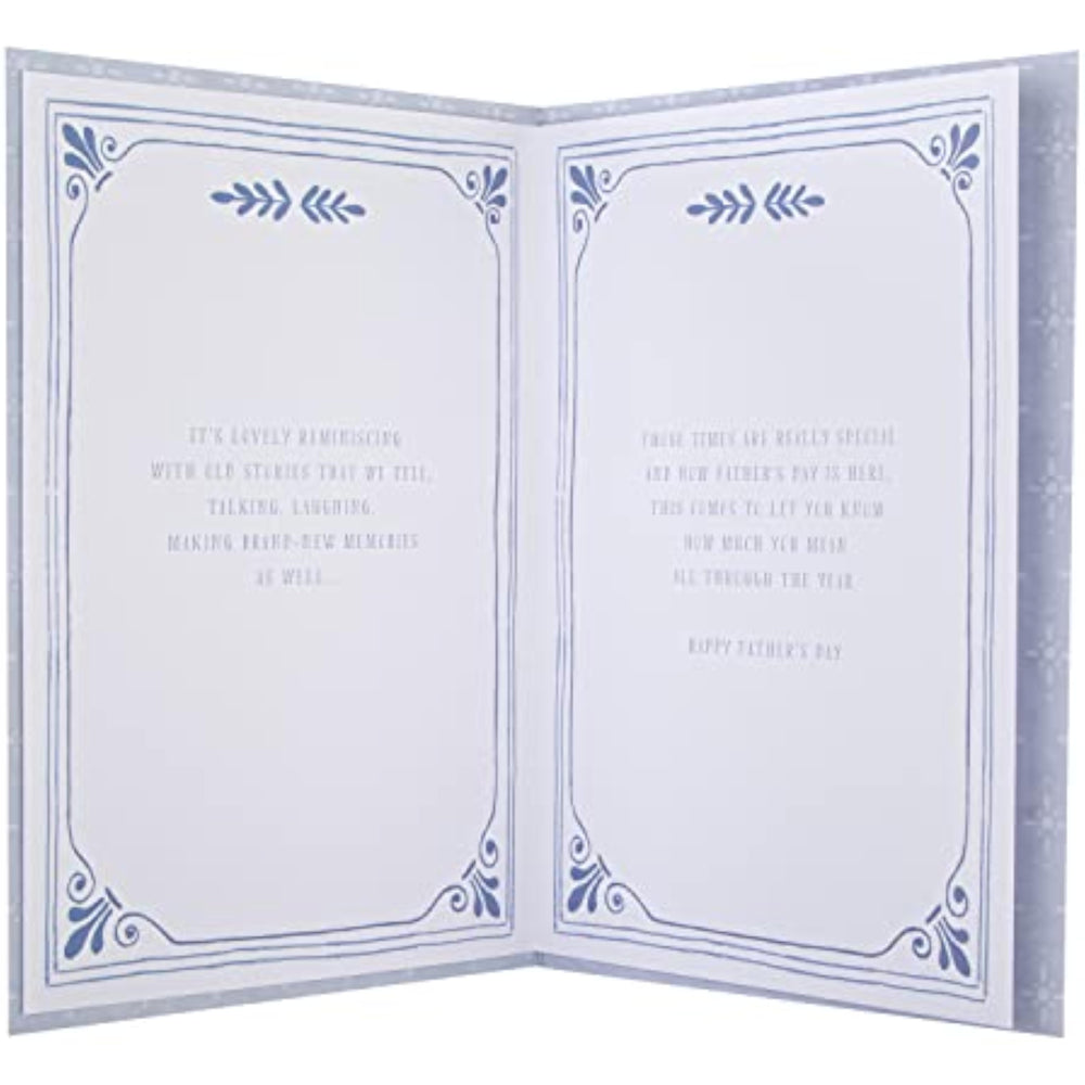 Hallmark Large Father's Day Card - Traditional Poetic Verse Design